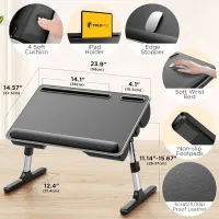 Adjustable Lap Desk with Cushion thumbnail 2