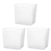 3Pcs Clear Fridge Organizer Bins thumbnail 2