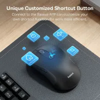 Baseus F02 Wireless Mouse 4000 DPI Silent thumbnail 6