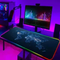 RGB LED Gaming Mouse Pad Desk Mat thumbnail 3