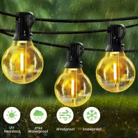 G40 Solar Patio String Lights thumbnail 2