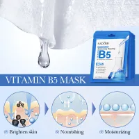 Vitamin B5 B3 CoQ10 Facial Sheet Masks thumbnail 3