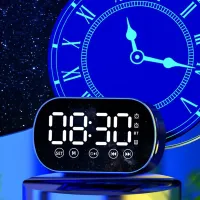 LED Digital Alarm Clock with Bluetooth thumbnail 2
