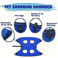Pet Grooming Hammock Restraint Bag thumbnail 4