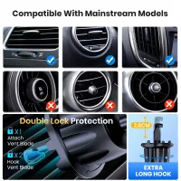 TOPK Magnetic Car Phone Mount thumbnail 2