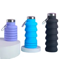 Collapsible Silicone Hiking Bottle thumbnail 2