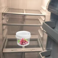 Clear Stackable Fridge Storage Bins (2-Pack) thumbnail 5