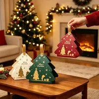 Christmas Tree Gift Boxes 24-Pack thumbnail 1