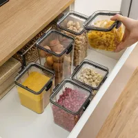Clear Food Storage Containers with Lids thumbnail 2
