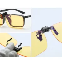 Clip On Blue Light Filter Glasses thumbnail 5