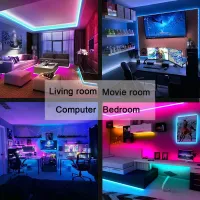 RGB Music Sync LED Light Strip thumbnail 5
