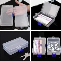 Clear Plastic Storage Box with Lockable Lid thumbnail 5