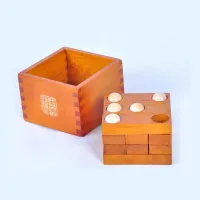 Wooden LuBan Brain Teaser Puzzle thumbnail 4