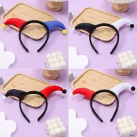 Clown Devil Horn Halloween Headband thumbnail 5
