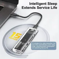 M.2 NVME PCIe SSD External Enclosure thumbnail 2
