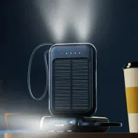 50000mAh Solar Power Bank with Cables thumbnail 6