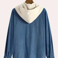 Men's Corduroy Hooded Jacket thumbnail 6