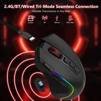 X-11 Pro Tri-Mode Wireless Gaming Mouse thumbnail 2