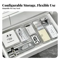 Stackable Transparent Organizer Set thumbnail 3