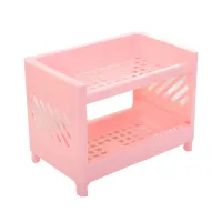Double Layer Kitchen Storage Rack thumbnail 4