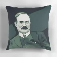 James Connolly Клітчасті Подушки thumbnail 3