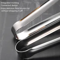Stainless Steel BBQ Grill Tongs thumbnail 5