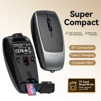 Bluetooth 5.1 Wireless Mini Mouse with TF Card Reader thumbnail 2