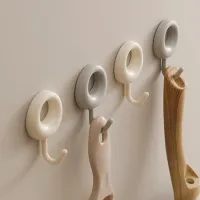 4-Pack Heavy Duty Adhesive Hooks thumbnail 1