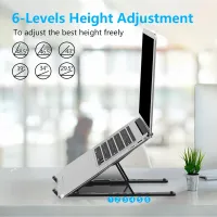 Adjustable Foldable Laptop Stand thumbnail 3