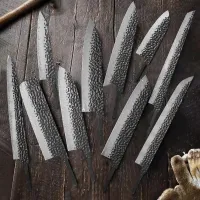 DIY Damascus Steel Chef Knife Blanks thumbnail 2