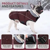 Waterproof Reflective Dog Winter Jacket thumbnail 3