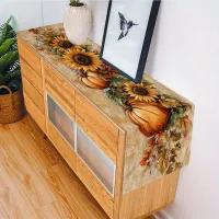 Autumn Pumpkin Sunflower Table Runner thumbnail 5