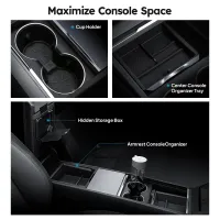 Tesla Center Console Organizer Box thumbnail 4