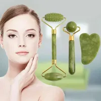 Jade Roller & Gua Sha Massage Set thumbnail 1