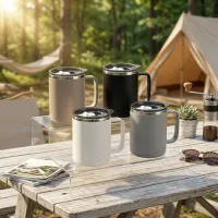 Insulated Coffee Tumbler with Handle thumbnail 2