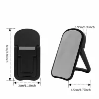 2-Piece Foldable Laptop Stand Set thumbnail 2