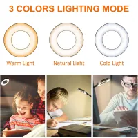 48 LED Clip-On Gooseneck Desk Lamp thumbnail 2