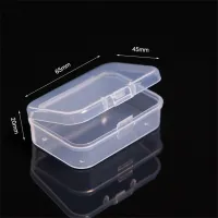 Clear Mini Square Stackable Beads Box thumbnail 1