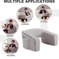 Memory Foam Lap Desk Pillow with Armrests thumbnail 6