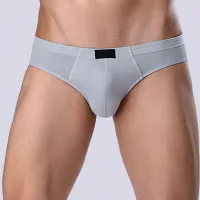 Men's Cotton Breathable Briefs 4-Pack XL-5XL thumbnail 2