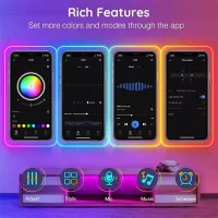 RGBIC Neon LED Strip Light Kit thumbnail 6