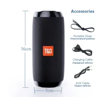 Портативный Bluetooth‑динамик TG117 thumbnail 5