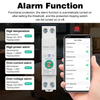 Smart WiFi Zigbee MCB Circuit Breaker thumbnail 4
