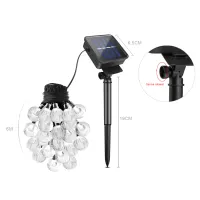 Solar Crystal Globe Fairy Lights thumbnail 2