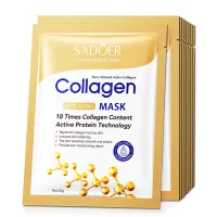 20pcs Hyaluronic Acid Collagen Face Masks thumbnail 2