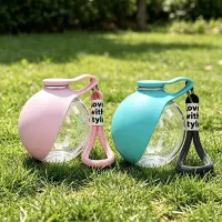Collapsible Pet Water Bottle with Bowl thumbnail 2