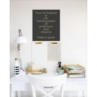 Gold 6-Piece Desk Organizer Set thumbnail 2