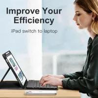 iPad Air 11'' M2 Keyboard Case with Pencil Holder thumbnail 3