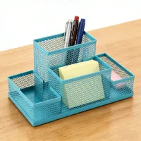 Metal Mesh Pen Holder Organizer thumbnail 2