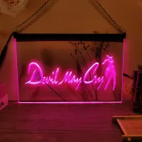 Devil May Cry LED Neon Sign thumbnail 1